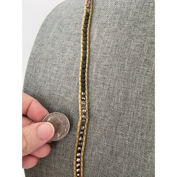 tan cord necklace - Picture 4 of 4